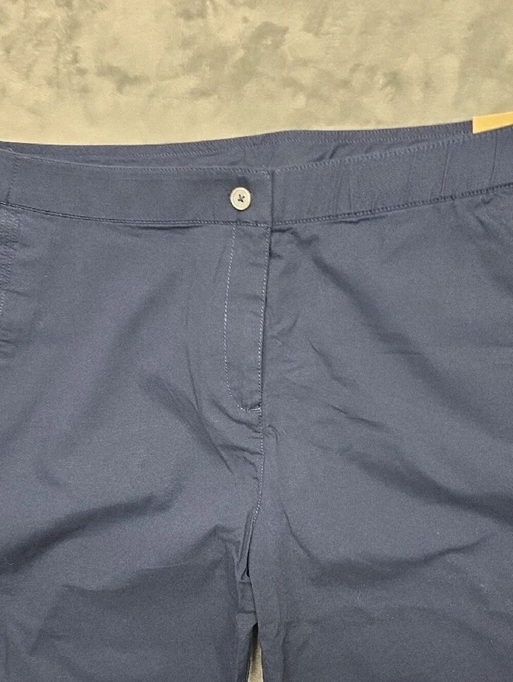 Chico's Navy Capri Pants Sz 3(XL)